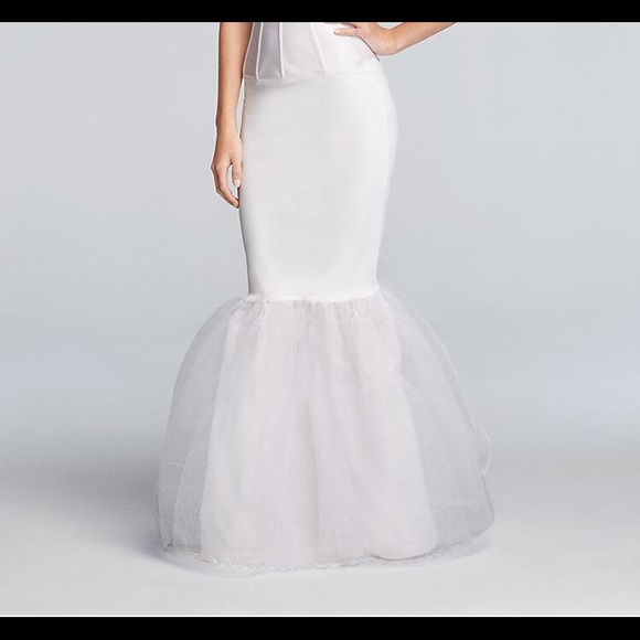 Beaded Lace Mermaid Wedding Dress with Tulle Skirt - Picture 5 of 6